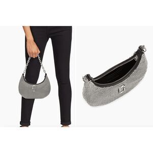 Marc Jacobs The Small Rhinestone Curve Bag $550